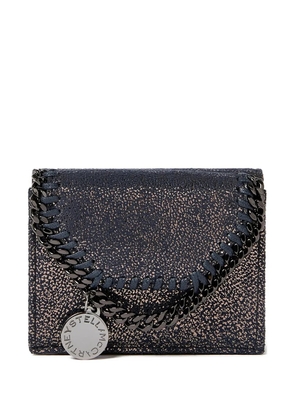 Stella McCartney Falabella glittered wallet - Blue