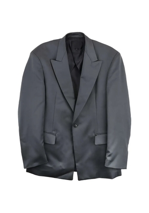 Omar Afridi peak-lapels single-breasted jacket - Grey