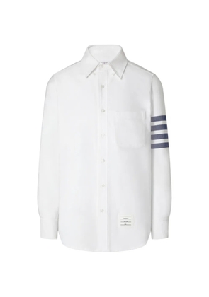 Thom Browne 4-Bar Oxford shirt - White