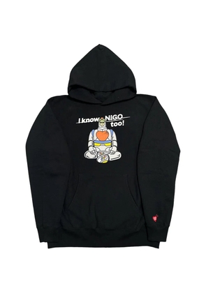 Human Made x I Know Nigo Too graphic-print hoodie - Black