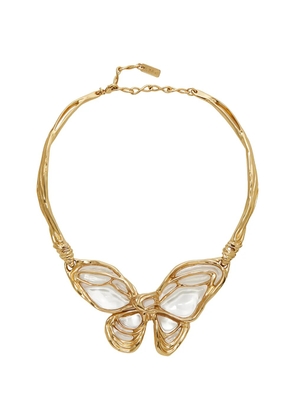 Chloé Candle butterfly-pendant necklace - Gold