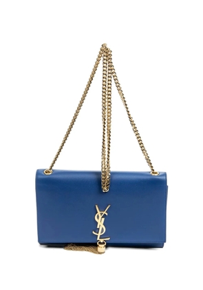 Saint Laurent Pre-Owned Kate tassel shoulder bag - Blue