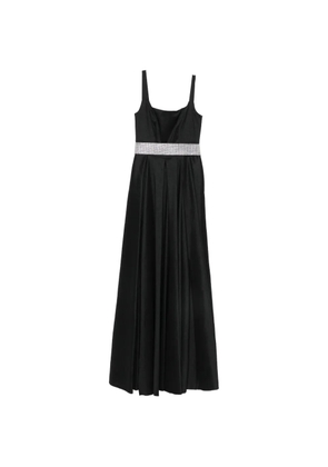 ALESSANDRO LEGORA crystal-embellished maxi dress - Black