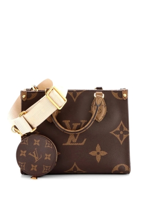 Louis Vuitton Pre-Owned OnTheGo Tote Reverse Monogram Giant PM shoulder bag - Brown