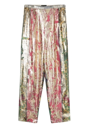 Mes Demoiselles Gala cropped trousers - Pink