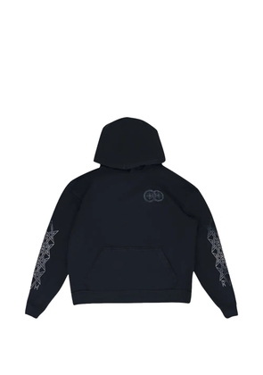 RHUDE graphic-print hoodie - Black