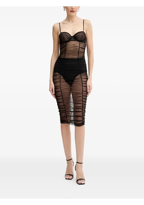 GUESS USA underwired ruched nightwear - Black