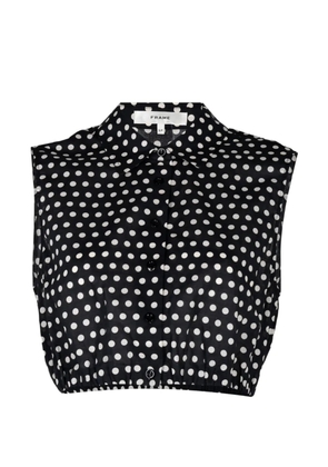 FRAME polka-dot shirt - Black