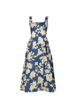 Tanya Taylor Cadence midi dress - Blue