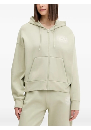 Ea7 Emporio Armani logo-print track pants - Green