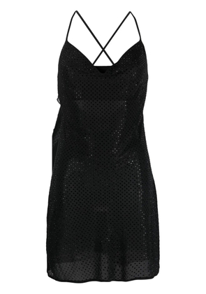 P.A.R.O.S.H. stud-embellished mini dress - Black