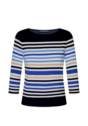 Betty Barclay horizontal-stripe boat-neck T-shirt - Blue