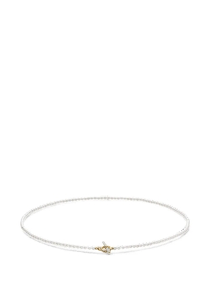 David Yurman Pearl Classics pearl and diamond necklace - Gold