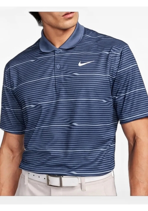 Nike Dri-Fit Victory+ Ripple striped polo shirt - Blue