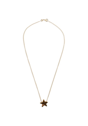 Jil Sander star-pendant necklace - Gold