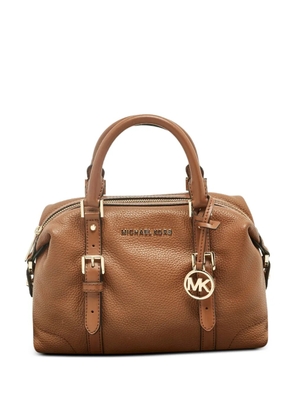 Michael Kors Vintage Ginger leather satchel bag - Brown