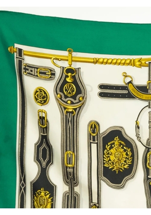 Hermès Pre-Owned 1966 Harnais des Presidents silk scarf - Neutrals
