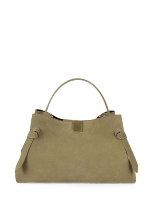 Yuzefi suede knotted handbag - Green