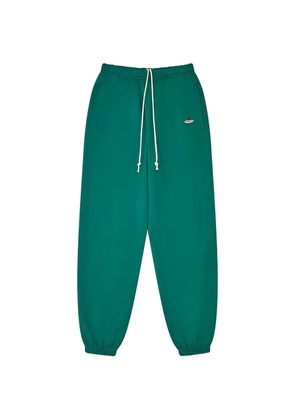 HommeGirls x Fruit Of The Loom logo-patch drawstring track pants - Green
