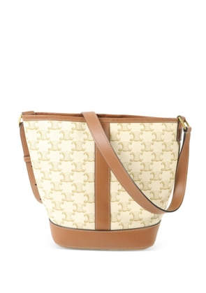 Celine Pre-Owned Triomphe bucket bag - Neutrals