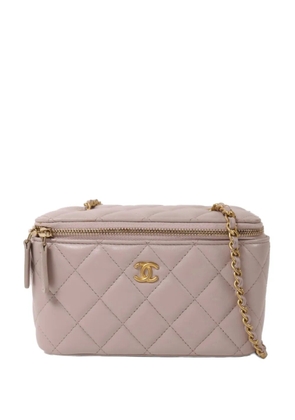 CHANEL Pre-Owned CC leather vanity bag - Pink