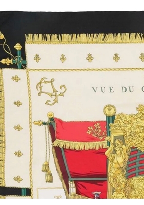 Hermès Pre-Owned 1992 Vue du Carrosse La Galère La Réale silk scarf - Neutrals
