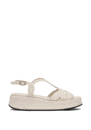 Toni Pons 95mm interwoven leather sandals - Neutrals