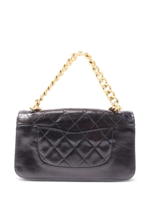 CHANEL Pre-Owned CC turn-lock quilted shoulder bag - Black