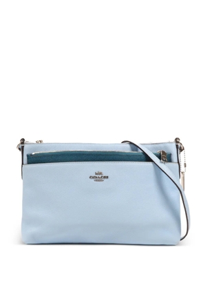 Coach Vintage leather cross body bag - Blue