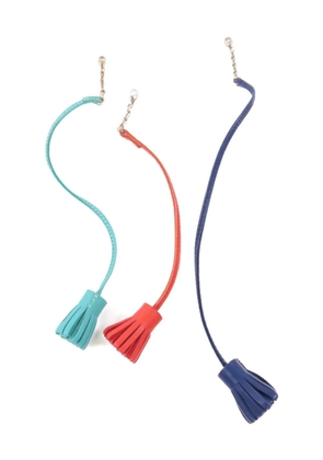 Hermès Pre-Owned Veau Swift tassel page marker - Blue