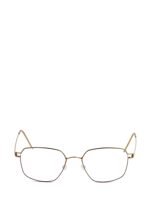 Lindberg Daniela geometric-frame glasses - Gold