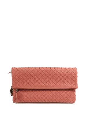 Bottega Veneta Pre-Owned Intrecciato clutch bag - Pink