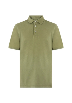 Fedeli short-sleeve polo shirt - Green