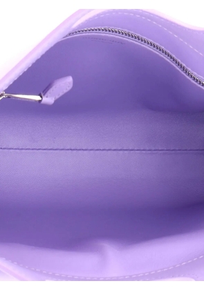 Burberry Pre-Owned Logo Pocket Leather Mini tote bag - Purple