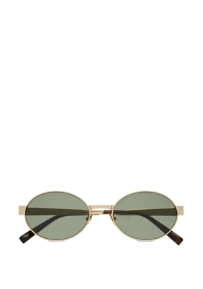 Saint Laurent Eyewear round-frame sunglasses - Gold
