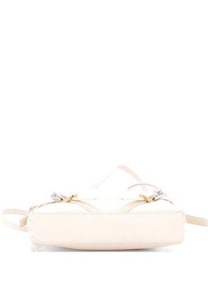 Givenchy Pre-Owned Voyou Leather Nano shoulder bag - White