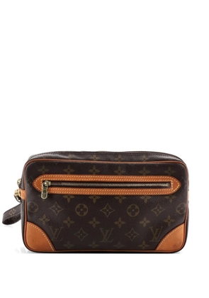 Louis Vuitton Pre-Owned Marly Dragonne Monogram Canvas GM clutch bag - Brown