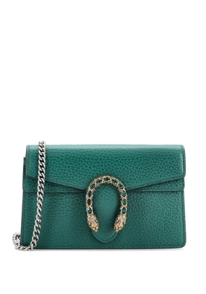 Gucci Pre-Owned Dionysus Bag Leather Super Mini clutch bag - Green