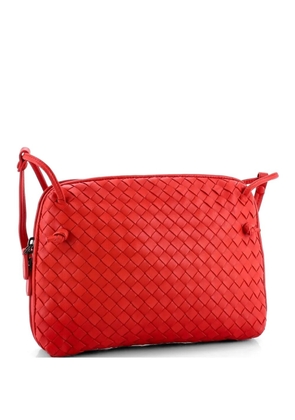 Bottega Veneta Pre-Owned Nodini Intrecciato Nappa Small crossbody bag - Red