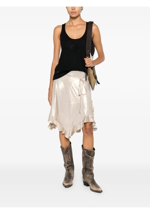 Zadig&Voltaire Lee strass-embellished top - Brown