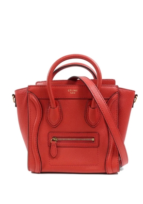 Celine Pre-Owned Nano Luggage tote bag - Red