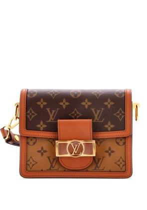 Louis Vuitton Pre-Owned Dauphine Shoulder Bag Reverse Monogram Canvas Mini crossbody bag - Brown