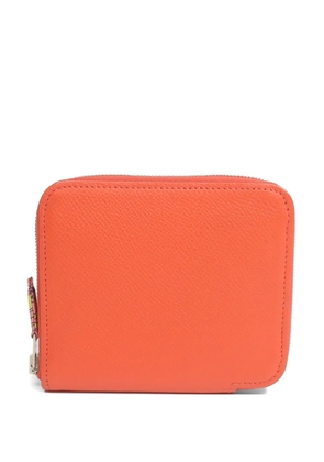 Hermès Pre-Owned Silk'In Epsom leather wallet - Orange