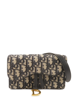 Christian Dior Pre-Owned Saddle Oblique belt bag - Neutrals