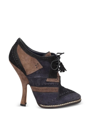 Christian Dior Pre-Owned tassel brogue pumps - Blue