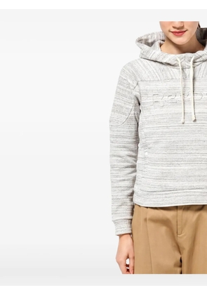 Reebok logo-detail hoodie - Grey
