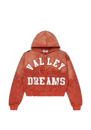 Vale Classico Valley Dreams zip-up hoodie - Orange