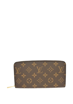 Louis Vuitton Pre-Owned 2010-2020s Monogram-pattern long wallet - Brown