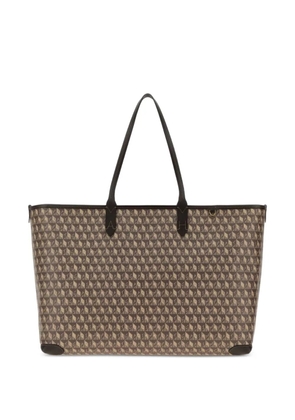 Anya Hindmarch I Am A Plastic Bag zipped tote bag - Brown