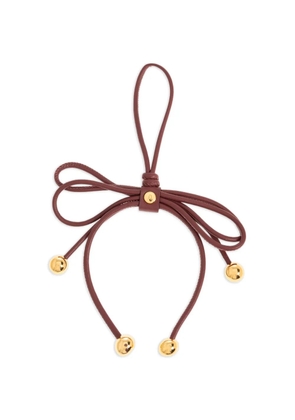 Furla Poppy bow-detail keychain - Red